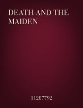 Death and the Maiden Orchestra sheet music cover
